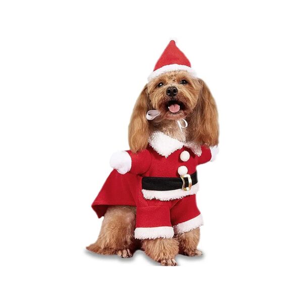 Small Dog Christmas Cosplay Costume for Small Medium Large Dogs Cats