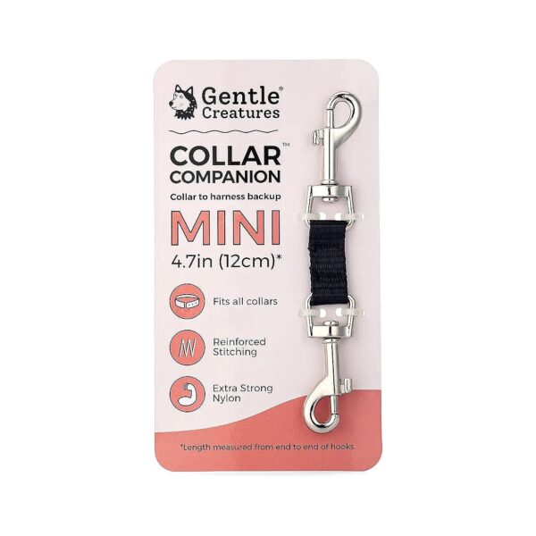 Small Dog Collar Safety Clip for Harness, Prong, Pinch Collars, and More