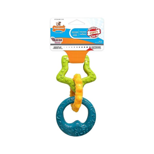 Small Dog Solutions Tough and Durable Chew Rings for Puppy Teething