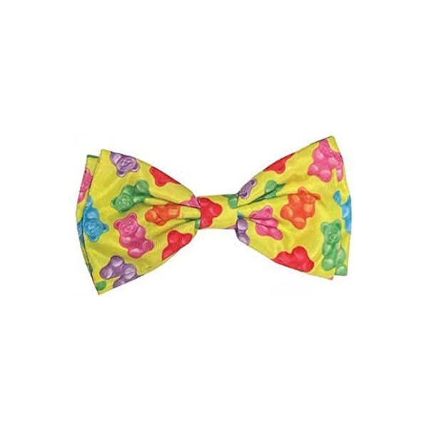 Small Gummy Bears Velcro Pet Bow Tie Attachment for Dogs and Cats