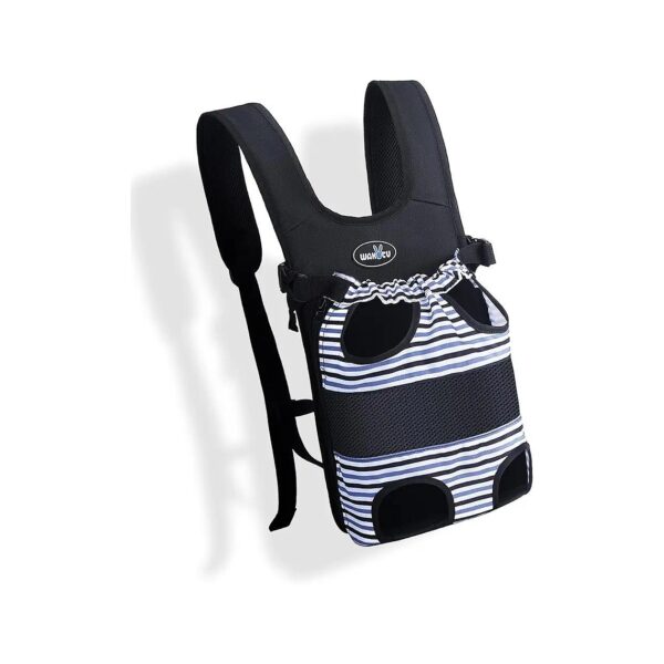 Small Pet Carrier Backpack for Dogs and Cats Adjustable Legs Out Travel Bag