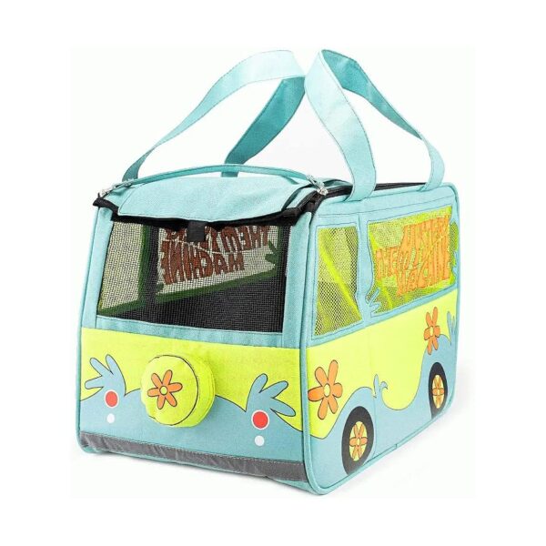 Small Pet Carrier Bag with Scooby Doo Polyester Canvas and Quilted Construction