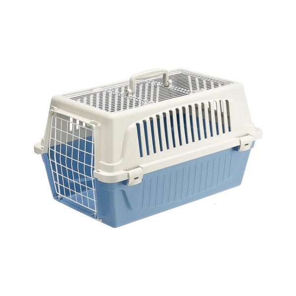 Small Pet Carrier for Travel with Easy Top & Front Door Access for Dog and Cat Owners