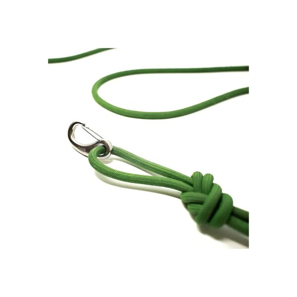 Small Pet Green Nylon Rope Leash 6 Feet Adjustable Retractable Leash for Pets