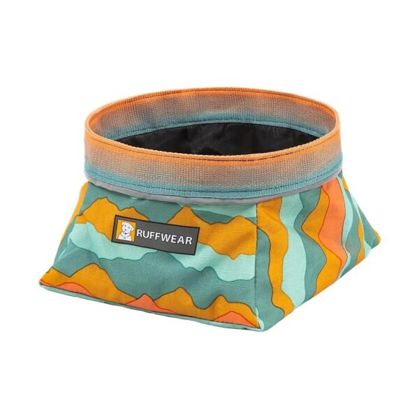 Small and Medium Breed Dog Food and Water Bowl for the Great Outdoors