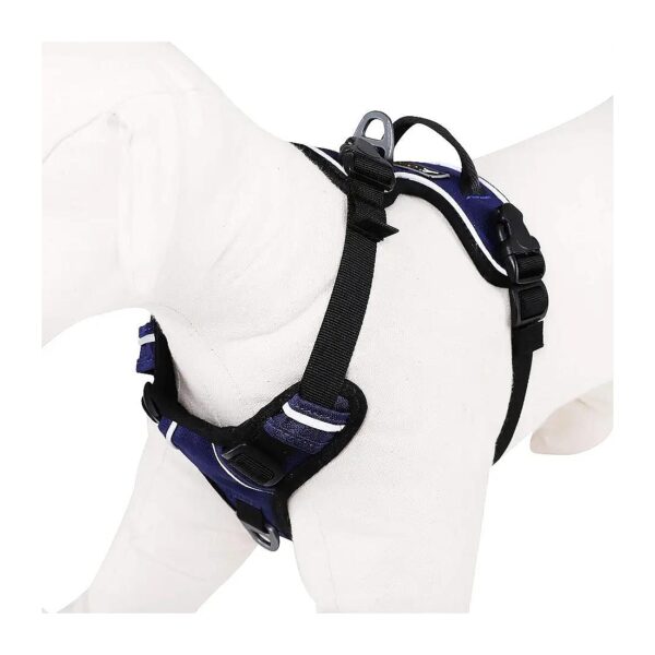 Small to Large Adjustable Reflective Pet Vest for Outdoor Adventures with Easy Control