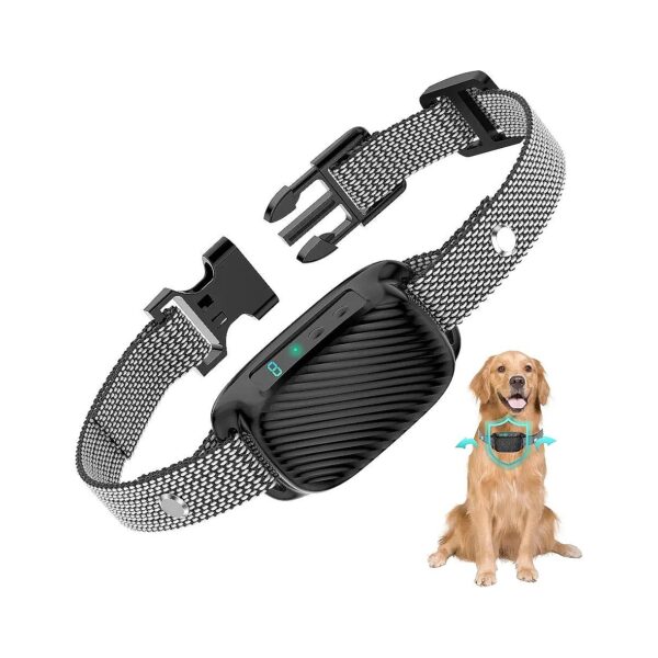 Smart Bark Recognition Chip Powered Rechargeable Collar for Small Medium and Large Dogs