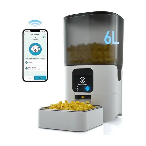 Smart Pet Feeder with 1-30 Meals Per Day, WiFi Connection, and APP Control