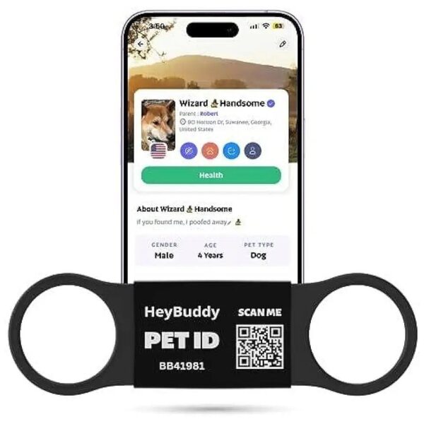 Smart Pet Tag with Real-Time Location Sharing, Lost Pet Alerts, and Community Engagement