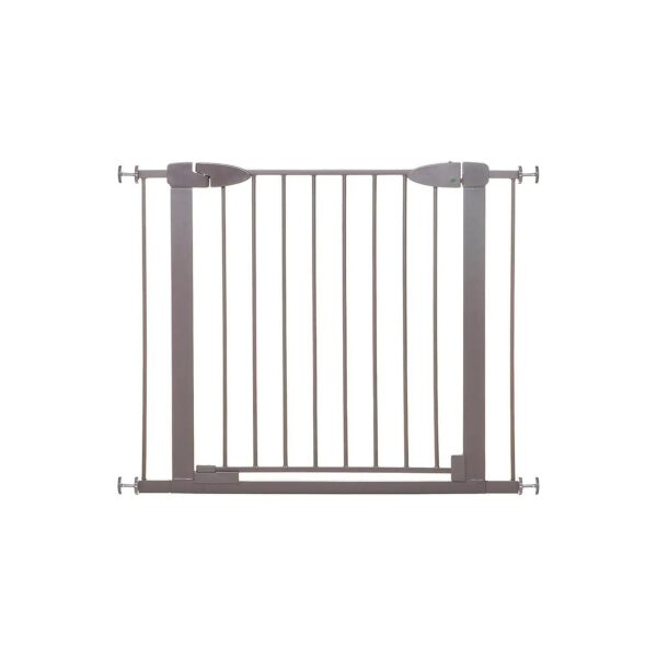 Smart Stay-Open Magnetic Auto Close Pressure Mount Gate for Homeowners and Renters