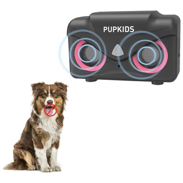 Smart Ultrasonic Dog Barking Control Device with Adjustable Modes and 50 ft Range