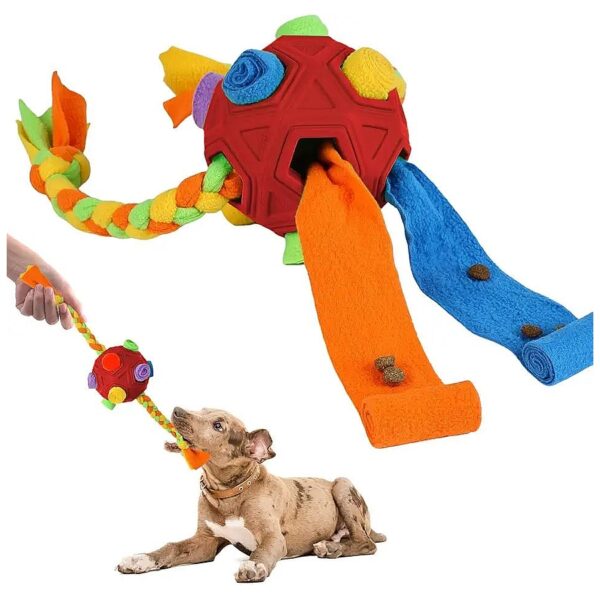 Sniffing and Problem-Solving Interactive Dog Toy for Puppy Mental Stimulation