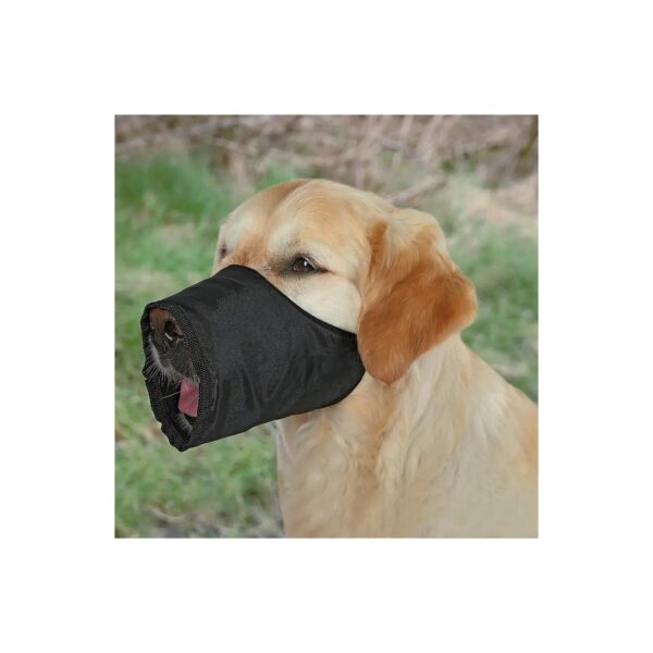 Snout Muzzle for Chihuahua and Small Breed Dogs Polyester XS Black