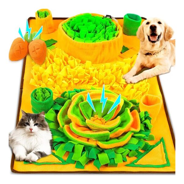 Snuffle Mat for Large Breed Medium Small Dogs Interactive Treat Game