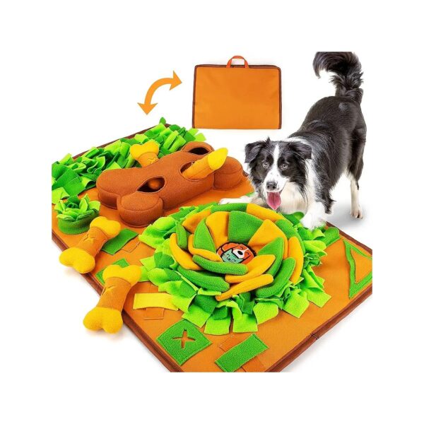 Snuffle Mat for Large Dogs with Slow Feeding, Nose Training, and Mind Stimulation