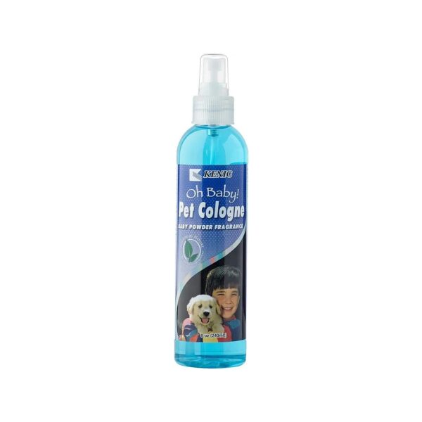 Soft Baby Powder Cologne Spray for Dogs and Cats Neutralizes Odors and Shines Coat