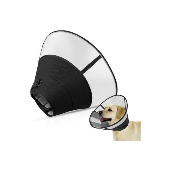 Soft Breathable Dog Cone Collar for Large Medium Small Dogs