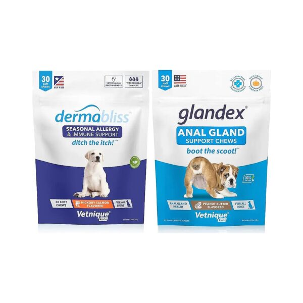 Soft Chews for Dogs Suffering from Skin Allergies and Anal Gland Issues