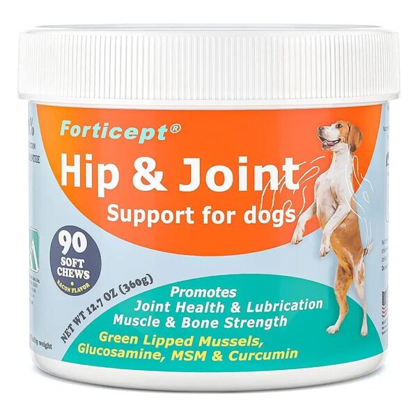 Soft Chews for Hip and Joint Pain Relief in Dogs with Glucosamine and Chondroitin