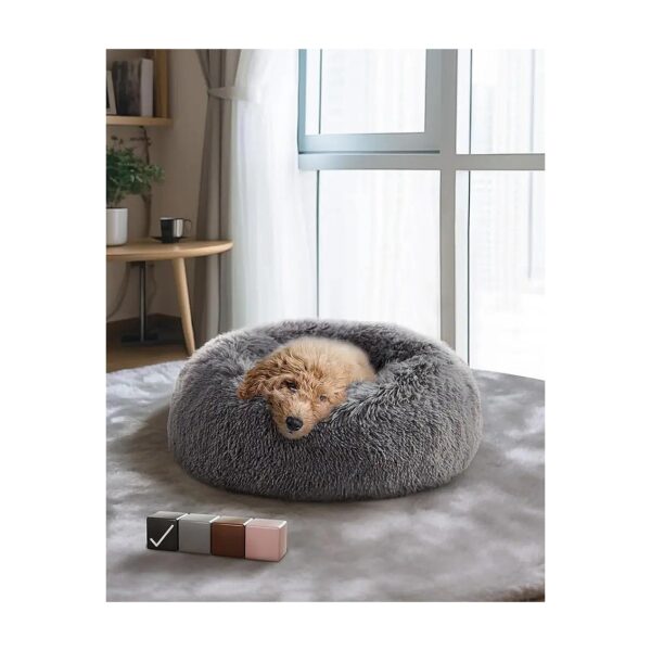 Soft Circle Bed for Small Breed Dogs and Cats