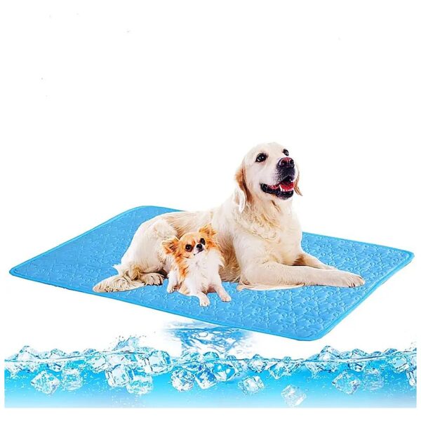 Soft Comfortable Cooling Mat for Large Dogs and Cats Velvet Material Machine Washable