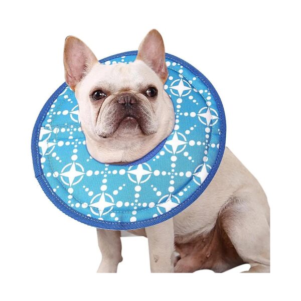 Soft Cone Recovery Collar for Dogs -Accommodates Large, Medium, and Small Breeds