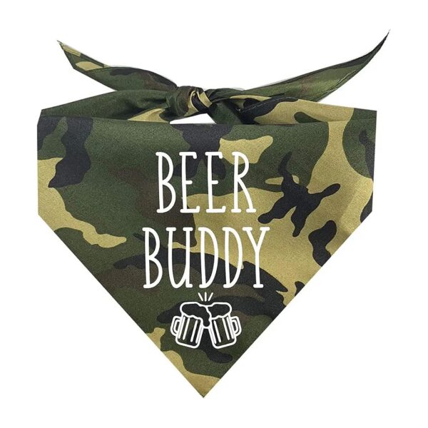 Soft Cotton Dog Bandanas for Dogs in Assorted Colors