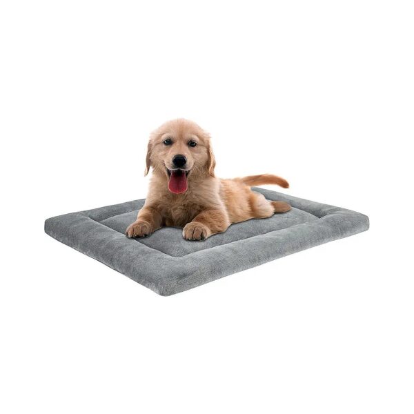 Soft Dog Kennel Pad Cozy Sleeping Mat for Small Medium Large Dogs Reversible