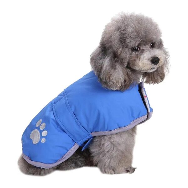 Soft Fleece Lined Waterproof Dog Coat for Small Breed Dogs with Extra Large Sizes