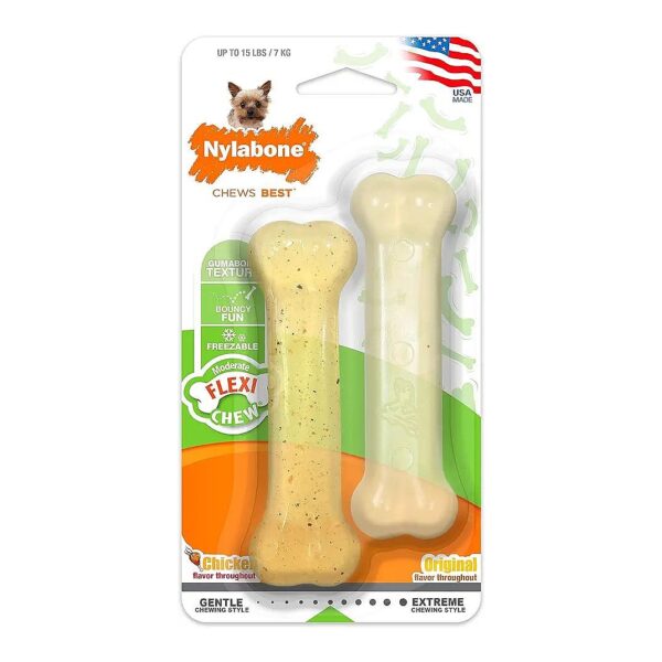 Soft Flexible Dog Chew Toys with Bristles for Teeth Cleaning and Dog Delight