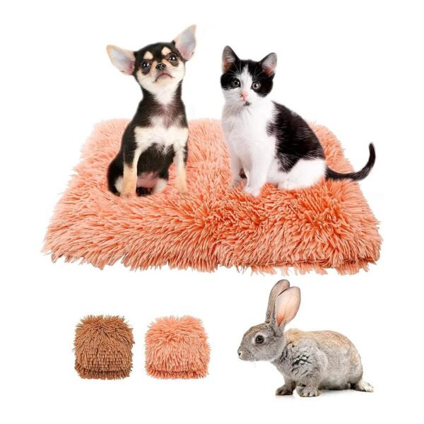 Soft Fuzzy Cozy Double Layer Pet Blanket for Small Dogs and Cats