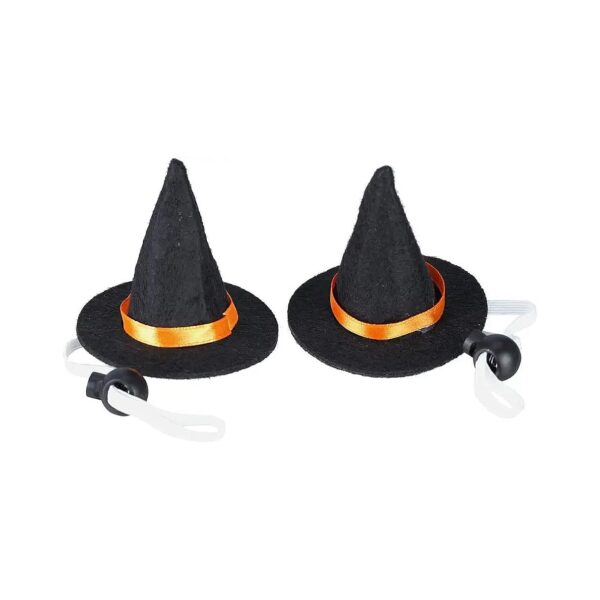 Soft Gentle Pet Costume Accessories Witch Hat for Cats and Dogs Halloween Party