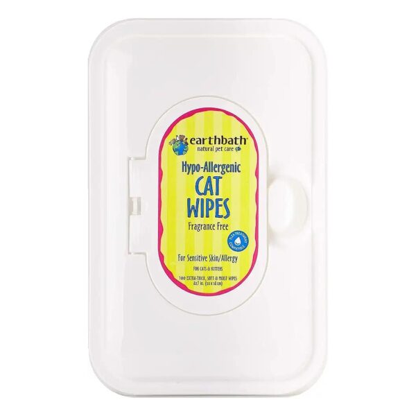 Soft, Gentle Wipes for Sensitive Skin Pets and Cats