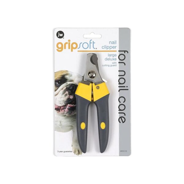 Soft Grip Large Pet Nail Clippers for Easy Trimming and Comfort