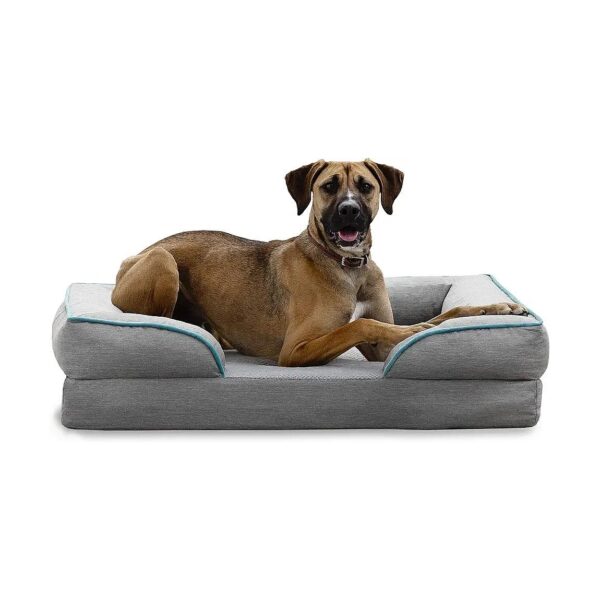 Soft Memory Foam Orthopedic Dog Bed with Waterproof Removable Cover