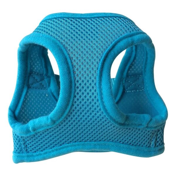 Soft Mesh Dog Harness Vest No Pull Comfort Padded Vest for Small Pet Blue