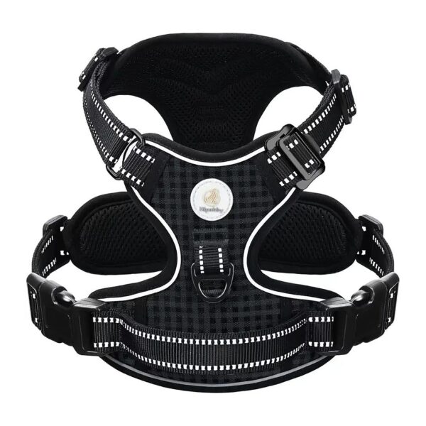 Soft Padded Dog Harness with Handle and No Pull Design for Smooth Walking and Training