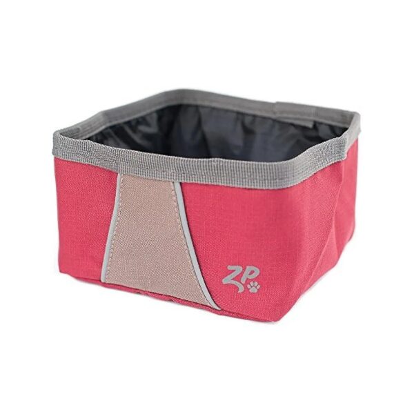 Soft Pink Travel Bowl for Dogs of All Sizes