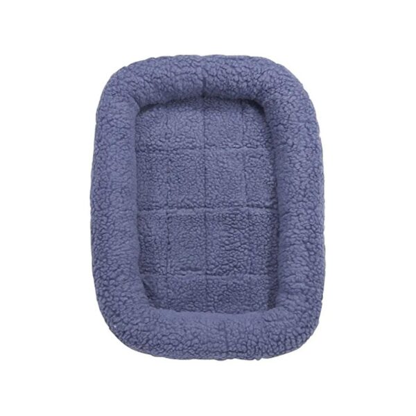 Soft Plush Crate Bed for Dogs Breathable Rectangular Bedding for Small Medium Size Pets