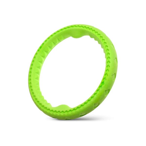 Soft Rubber Dog Chewing Ring for Small and Medium Dogs