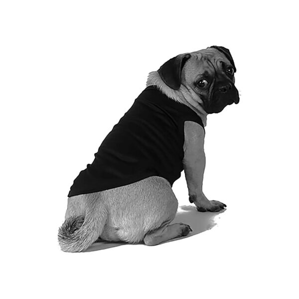 Soft Sleeveless Dog Shirts for Small Dogs Polyester Materials Medium