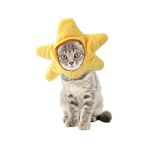 Soft Star Shaped Puppy Headgear for Cats Rabbits Small Dogs Halloween Costume