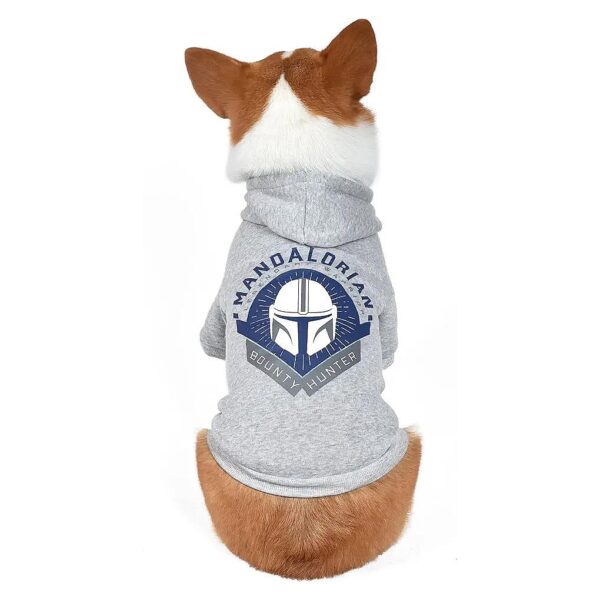 Soft, Stretchy Star Wars Dog Hoodie with Leash Accessory and Hood