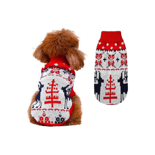 Soft Thickening Warm Pet Coats for Small Dogs Cats Christmas Clothing