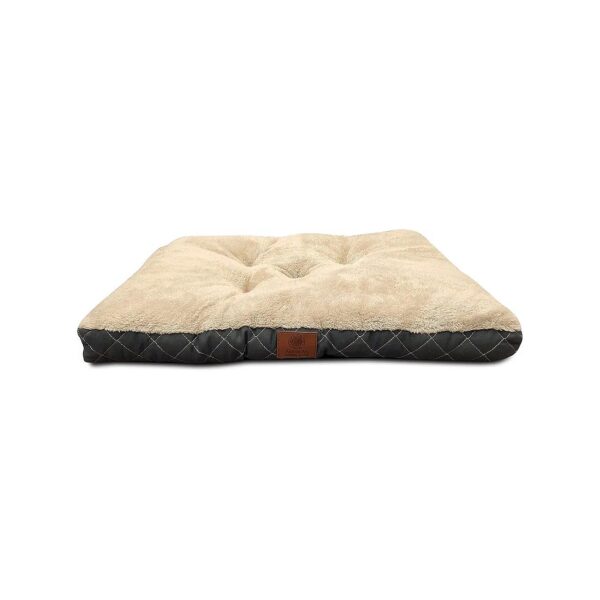 Soft Tufted Pet Crate Mat for Senior Dogs with Joint Pain Relief