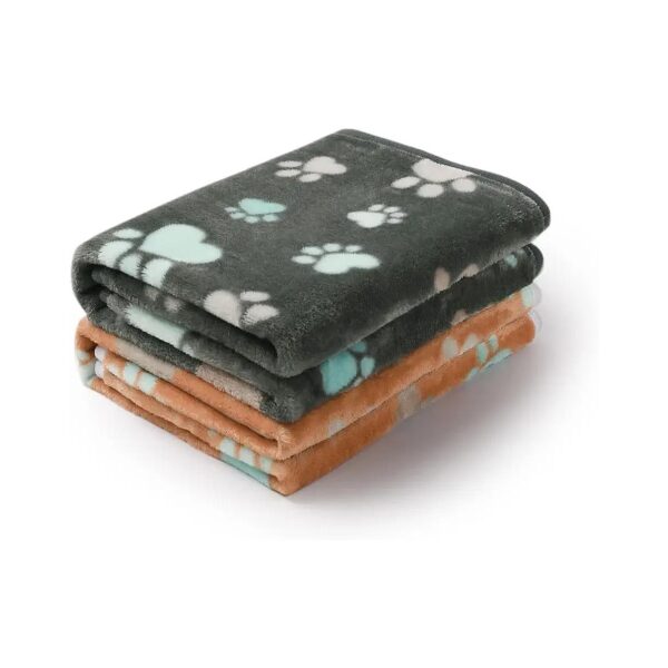 Soft Velvet Texture Pet Blankets for Small Medium Large Dogs Cats