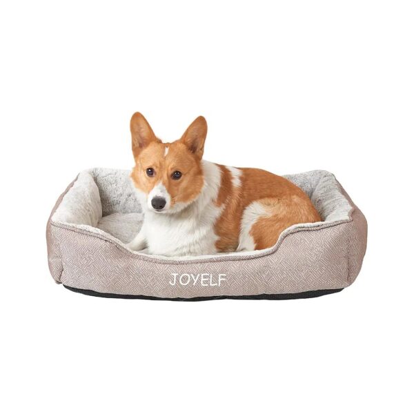 Soft Washable Dog Bed for Medium Dogs Calming Pet Sofa Bed Anti Anxiety