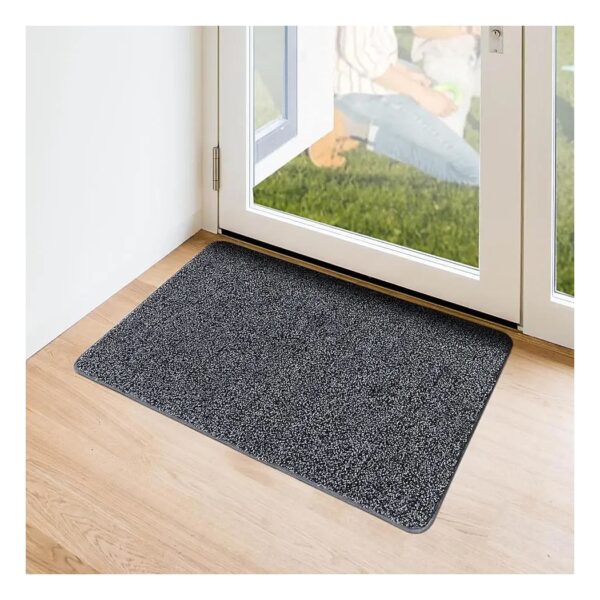 Soft and Absorbent Indoor Door Mat for Multiple Scenarios Kitchen Bathroom and Pets