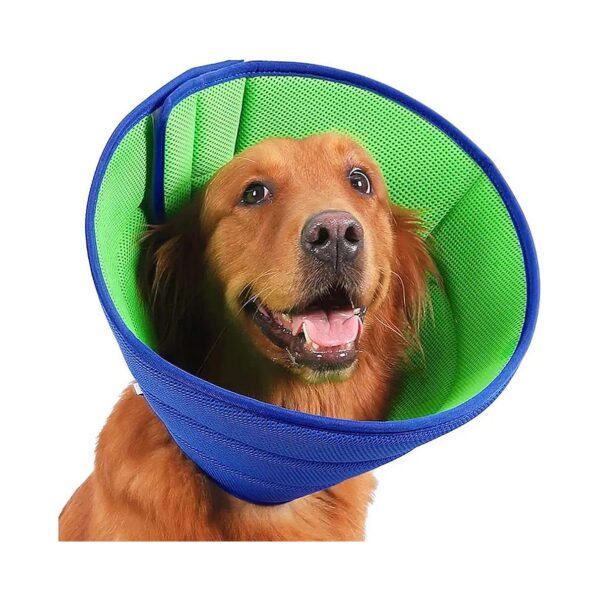 Soft and Adjustable Elizabethan Collar for Dogs and Cats with Comfort and Support