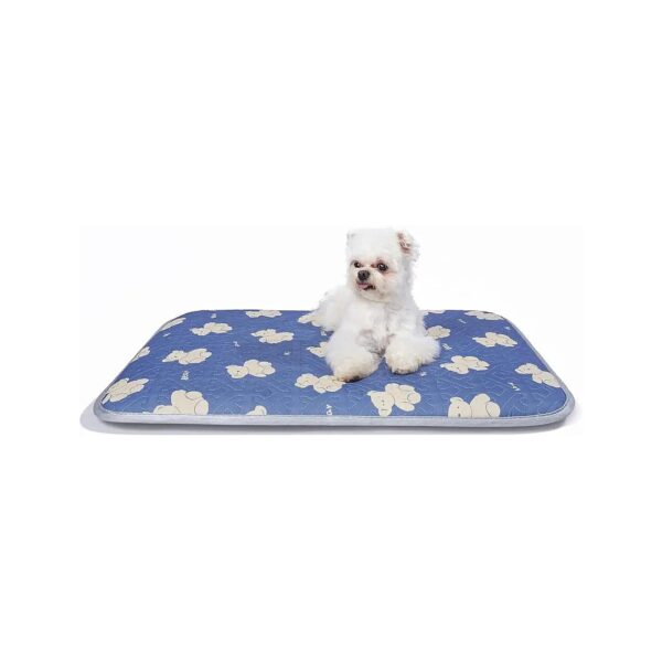 Soft and Breathable Cotton Dog Crate Bed Mat for Small to Large Dogs, Universal Fit